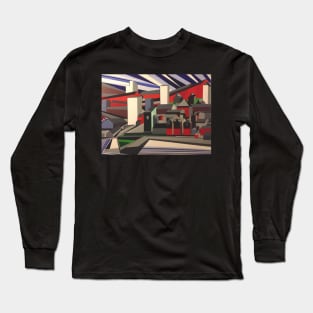 north shields fish quay vorticist Long Sleeve T-Shirt